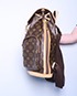 Louis Vuitton Bosphore Backpack, bottom view